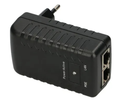 Akcesoria sieciowe ExtraLink POE-18-18W Zasilacz PoE 18V, 1A, 18W, wtyk do gniazda elektr